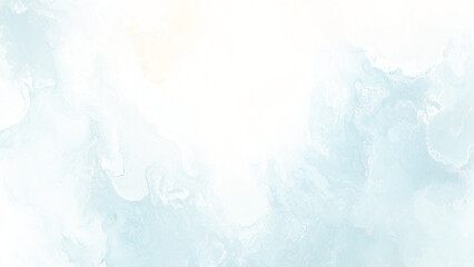 Fototapeta premium Brown and blue abstract watercolor texture background. Grunge background with space for text.