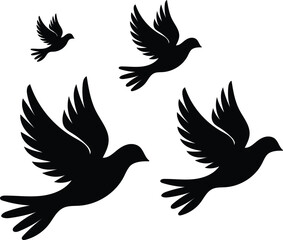 Fototapeta premium Doves and Peace Symbolism Explore Meaning and Inspiration