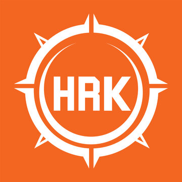 HRK letter design. HRK letter technology logo design. HRK  Monogram logo design for an entrepreneur and business.