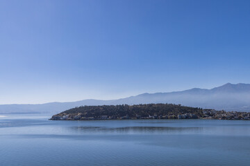The scenery of Cangshan Mountain and Erhai Lake in Dali, Yunnan