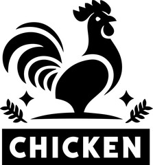 Chicken Logo Vector template for restaurant