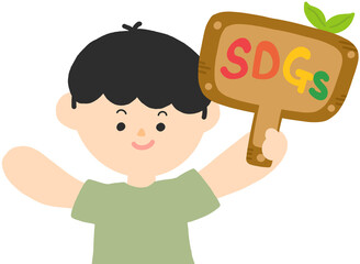 Sustainable Future Hand-Drawn Illustration