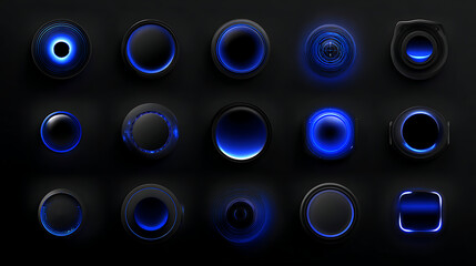 High Quality Minimal AI Design Toolkit Concept, Futuristic Vector Illustration with Abstract Glowing Elements for Design Projects