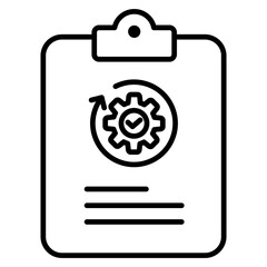 Recovery Plan Outline Icon