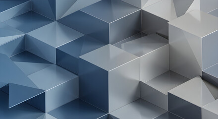 Obraz premium Stunning geometric cube pattern background perfect for modern website design and creative branding projects