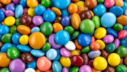 Obraz premium Colorful round candies (1)