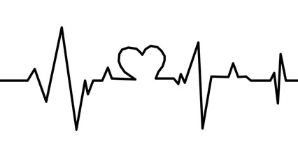cardiograph heartbeat VECTOR