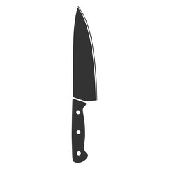 Black Knife silhouette icon PNG | Minimal Flat Silhouette Icon Download