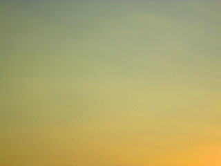 The colors of the sky after the sun has just risen