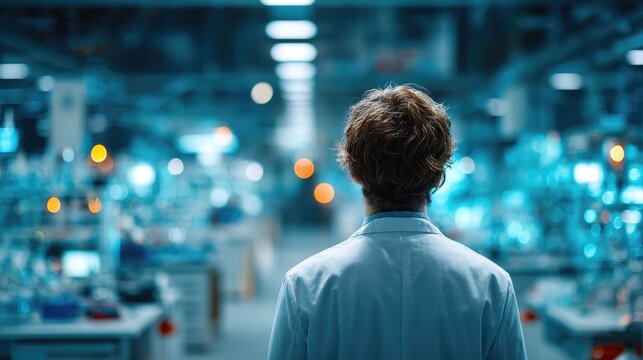 Scientist in Research Laboratory