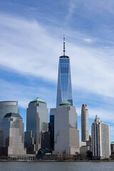 One World Trade Center Towers Over Manhattan&rsquo;s Financial District on a Clear Day