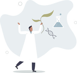 Obraz premium Biopharmaceutical as medicament synthesized from biological sources.life and employment of people.