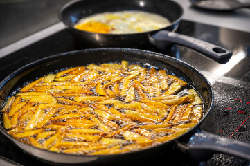 Home made chips - french fires