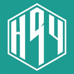HRY letter design. HRY letter technology logo design. HRY  Monogram logo design for an entrepreneur and business.
