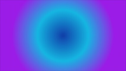 Abstract circular gradient background with vivid blue and purple hues