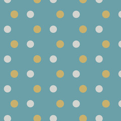 Geometric pattern on a blue background. Vector illustration