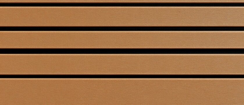 Geometric Pattern of Textured Tan Composite Siding with a Fine Wood Grain Finish
