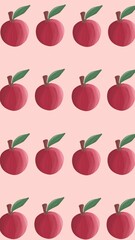 Red Apples Pattern 