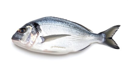 Fototapeta premium Fresh whole fish, isolated