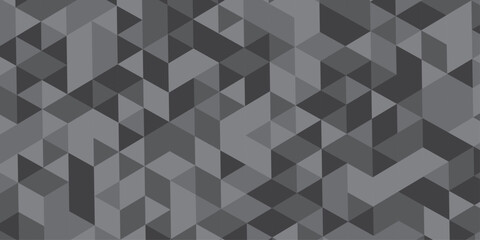 Triangle Vector Abstract Geometric Technology seamless pattern Background. triangular mosaic backdrop design. Triangle polygonal square abstract banner background.