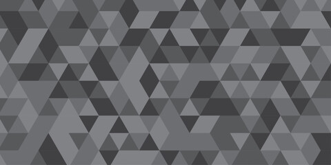 Triangle Vector Abstract Geometric Technology seamless pattern Background. triangular mosaic backdrop design. Triangle polygonal square abstract banner background.