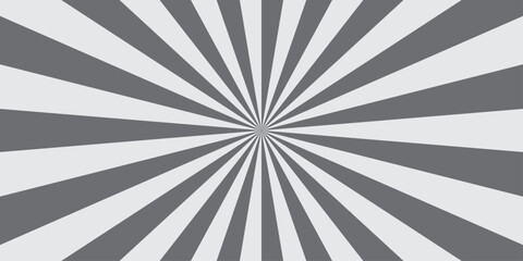 Abstract background with rays. Sun ray vector background radial sunrise or sunset light retro design. Abstract summer sunny. Vintage beam sunburst texture.	