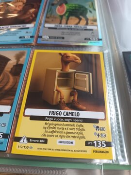 Frigo Camelo - Refrigerator Camel Character Card
