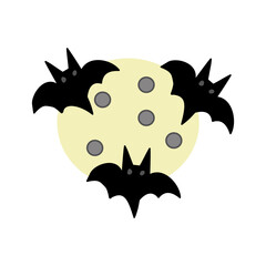 halloween pumpkin bat