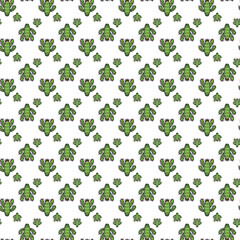 Fototapeta premium Colorful flower pattern