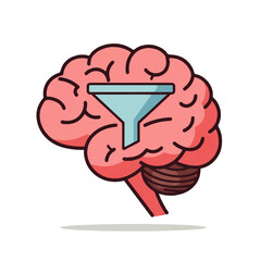 Brain Funnel Information Processing Mind Filter