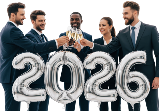 Corporate Celebration Toast for 2026 Milestone Event - Powered by Adobe