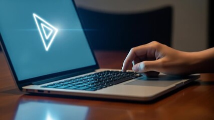 Interactive Online Learning with Finger Pointing and Typing on Laptop Keyboard - Powered by Adobe