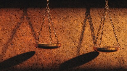 Scales shadow prison wall background symbolizes justice inequality incarceration ethics criminal law reform sentencing rights accountability protection due process social fairness