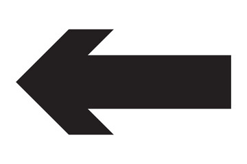 large size black long arrow. Straight long arrow icon. black long arrow pointing to right site in isolated background. Bold thine long arrow.