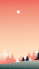 Minimal Christmas melody cute wallpaper background backgrounds outdoors nature.