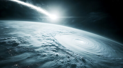 Astronomical View of a Massive Storm on an Alien Planet