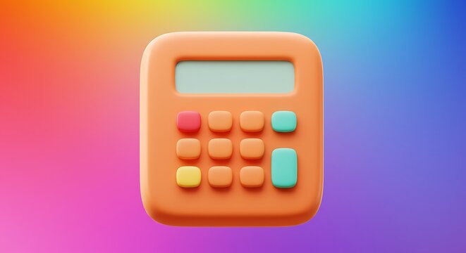 Rainbow Hues, Digital Calculator