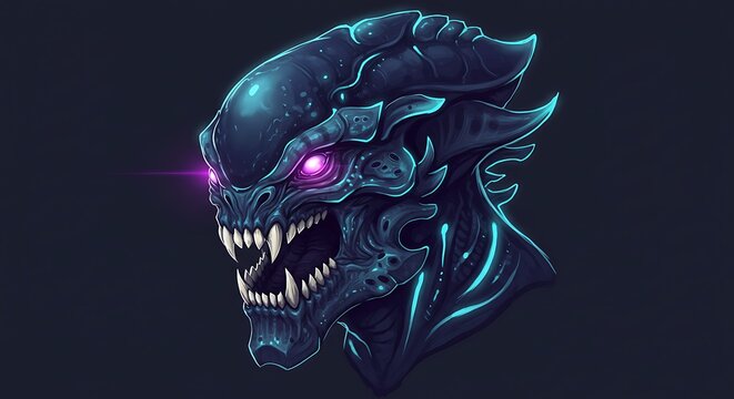 Cybernetic Predator's Glare