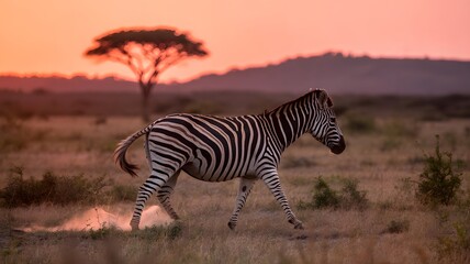 zebras in africa