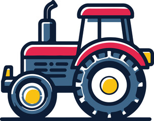 Tractor truck icon
