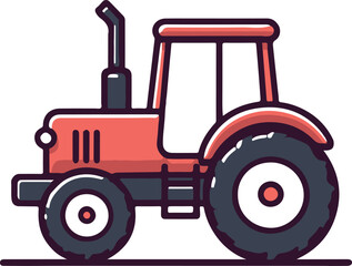 Tractor truck icon