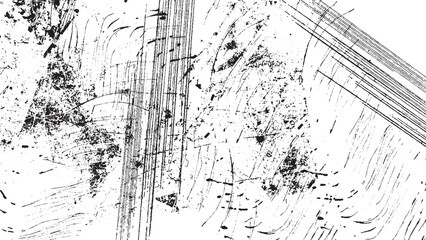 Grunge Abstract Texture Vector. Dirty Old Wall and Cement Effect Background