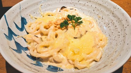 Pasta with cheese