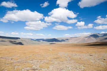 Altai Tavan Bogd National Park landscape, Mongolia