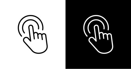 Touchscreen Icon Set Multiple Style Collection