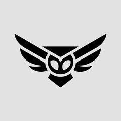 Obraz premium eagle tattoo vector illustration