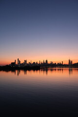 Naklejka premium Sunrise NYC