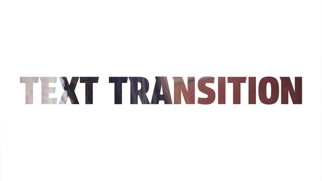 Animated Titles with Transitions