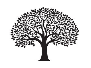 Fototapeta premium Artistic sacred tree of life symbol clean illustration