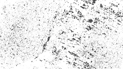 Grunge black and white background abstract cracks chips texture. Dirty monochrome worn surface texture with grain noise effect. 